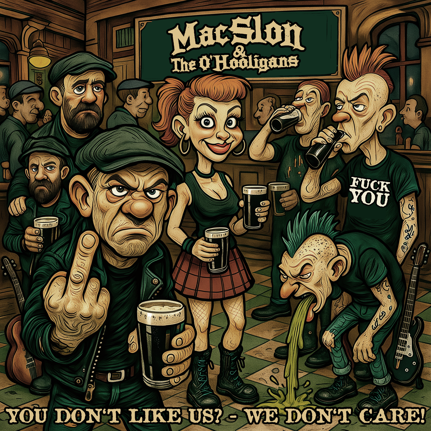 MacSlon & The O'Hooligans - You Don't Like Us - We Don't Care *Best Of* (Download)