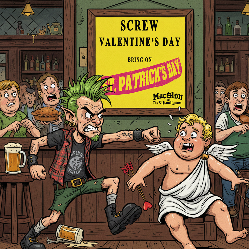 MacSlon & The O'Hooligans - Still Screw Valentine's Day (Bring On St. Patrick's Day) (Download)