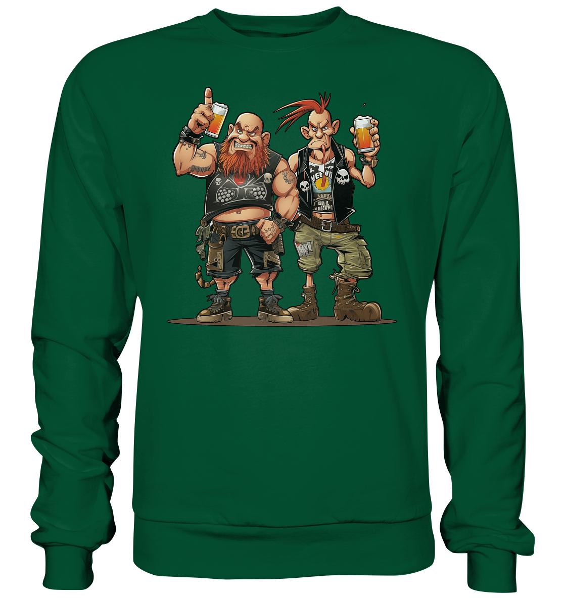 Folkpunk & Beer "That's Why I'm Here IV" - Basic Sweatshirt