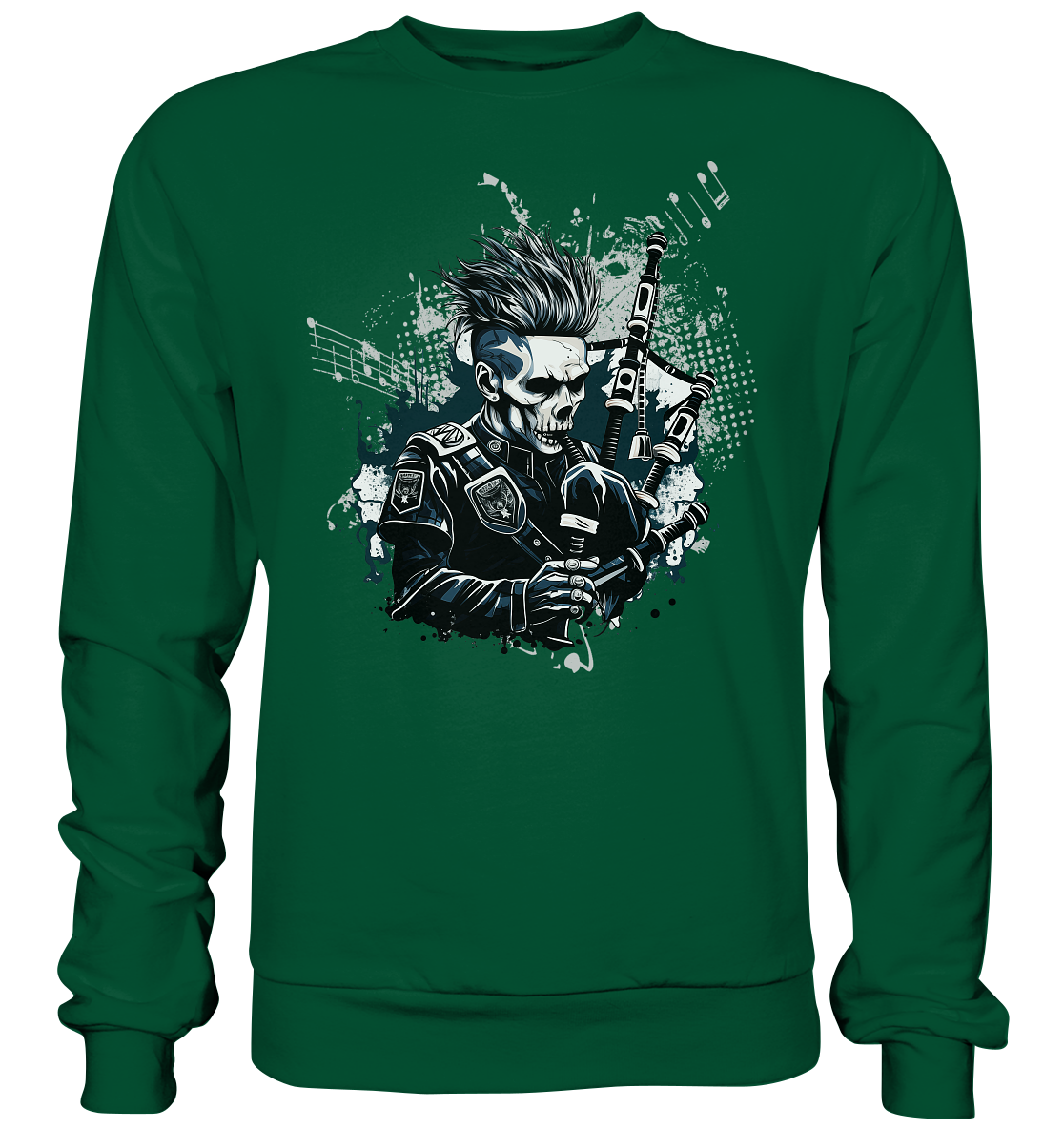 Bagpiper "Skull" - Basic Sweatshirt