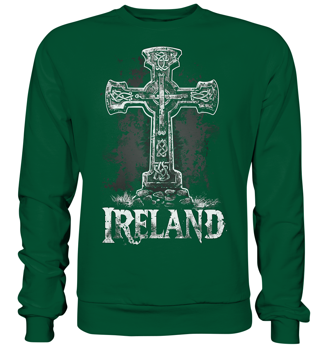 Ireland "Celtic Cross I" - Basic Sweatshirt