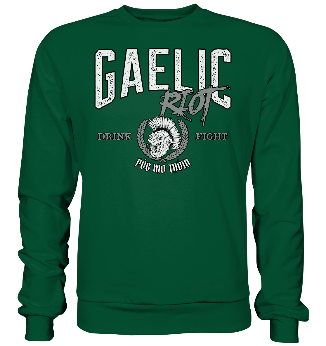 Póg Mo Thóin Streetwear "Gaelic Riot" - Basic Sweatshirt