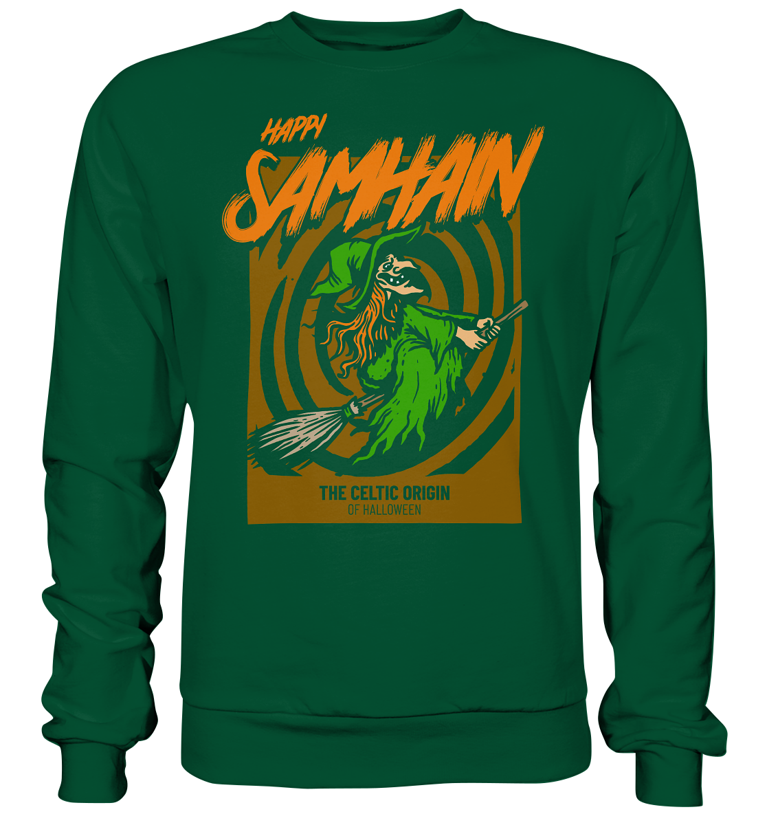 Happy Samhain "Witch" - Basic Sweatshirt