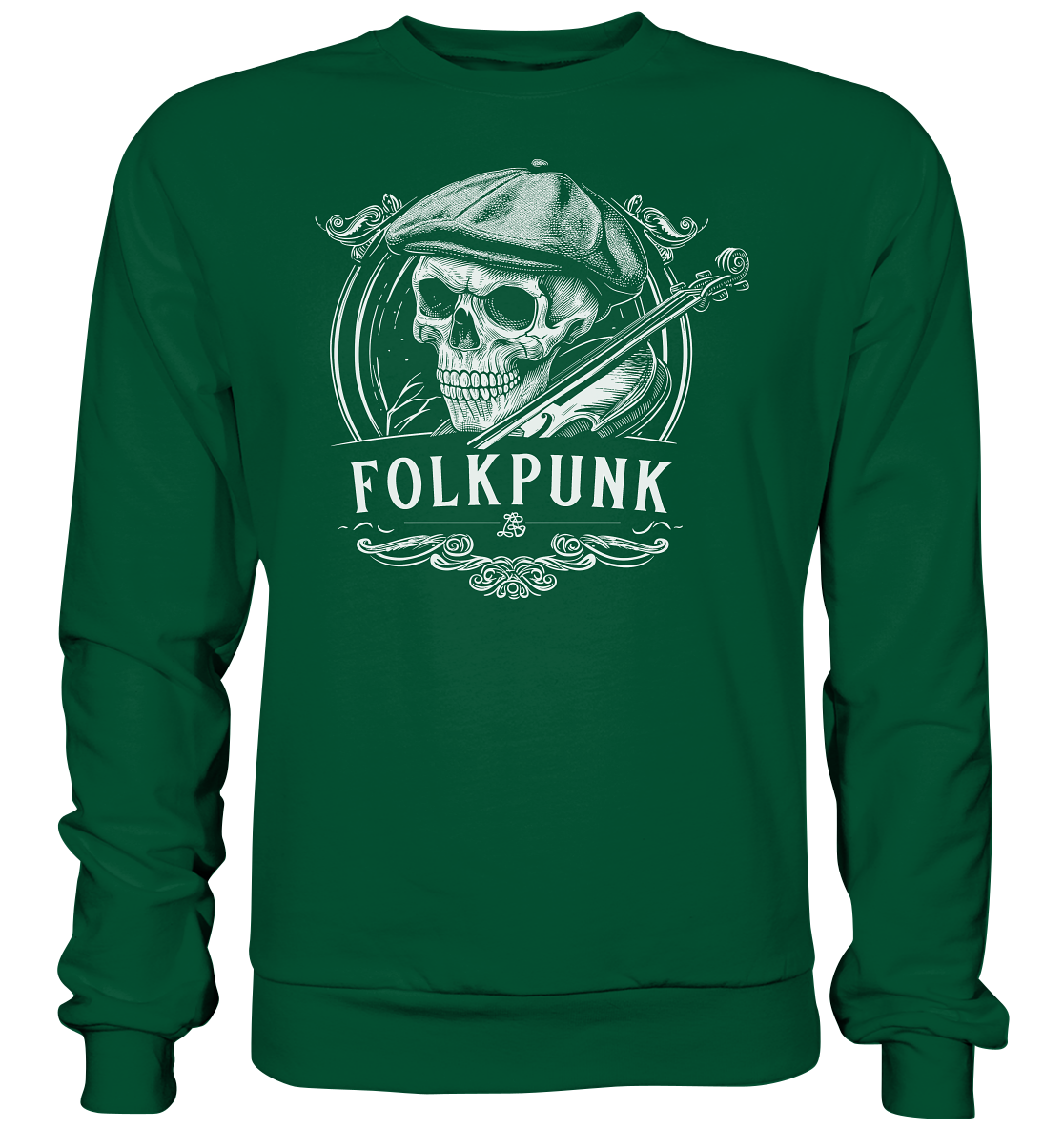 Folkpunk "Crest" - Basic Sweatshirt