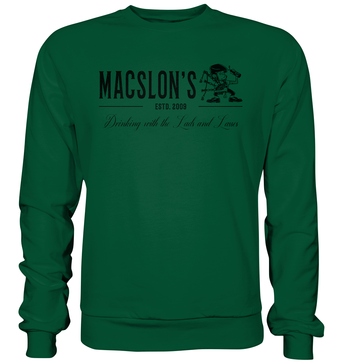 MacSlon's "Drinking With The Lads & Lasses" - Basic Sweatshirt