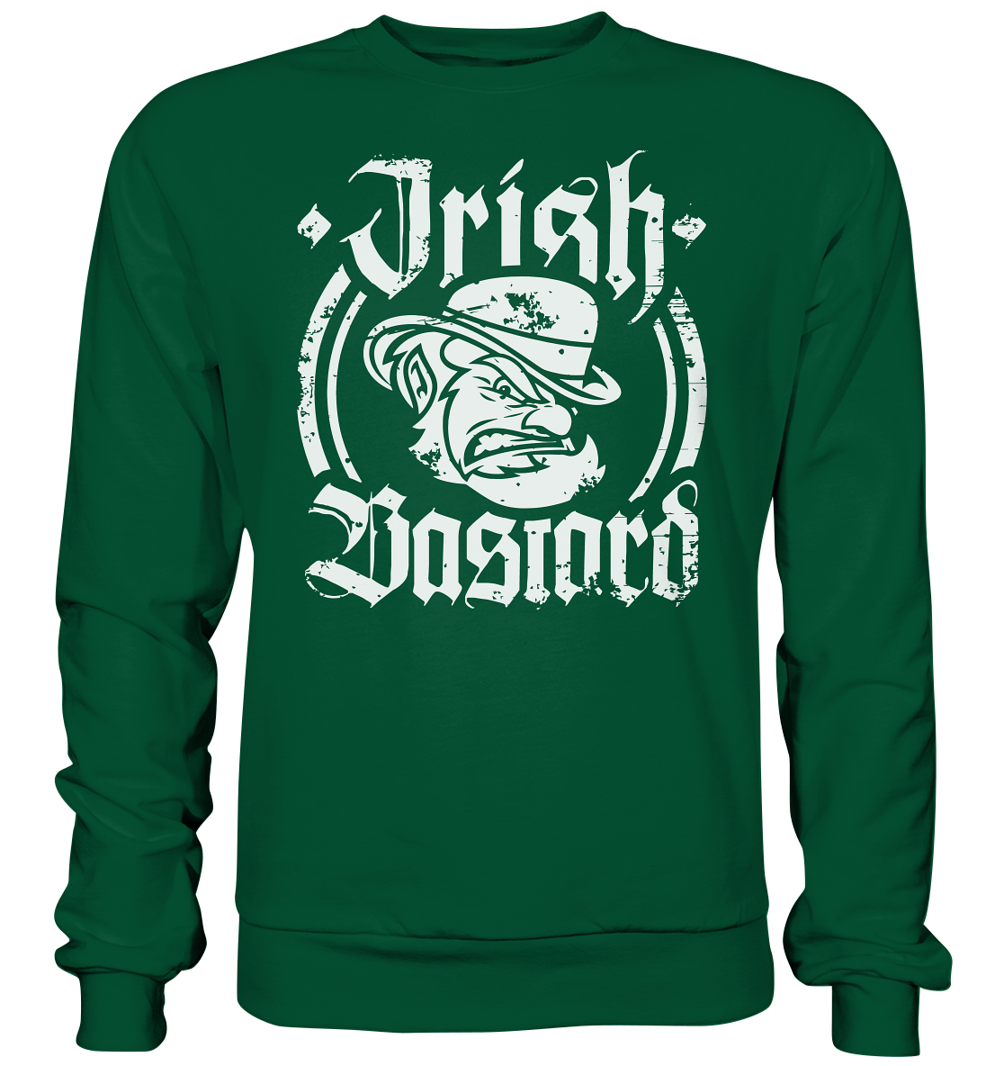 Irish Bastard "Leprechaun I" - Basic Sweatshirt