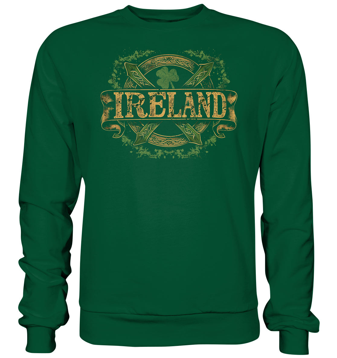 Ireland "Shamrock / Crest II"  - Basic Sweatshirt