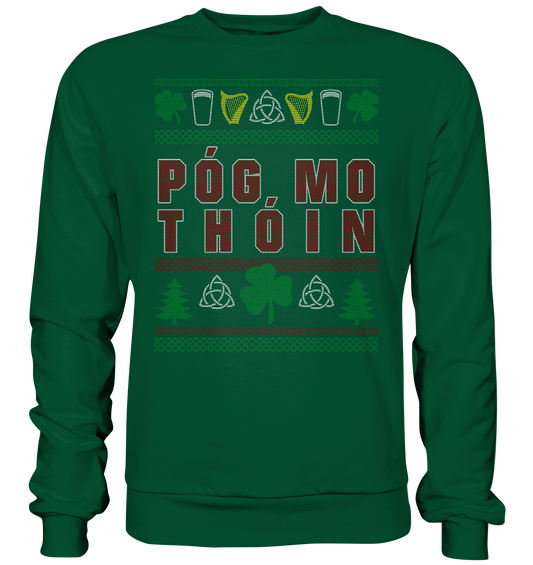 Póg Mo Thóin (Christmas) - Basic Sweatshirt