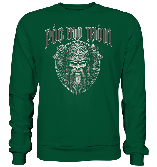 Póg Mo Thóin Streetwear "Celtic Warrior" - Basic Sweatshirt