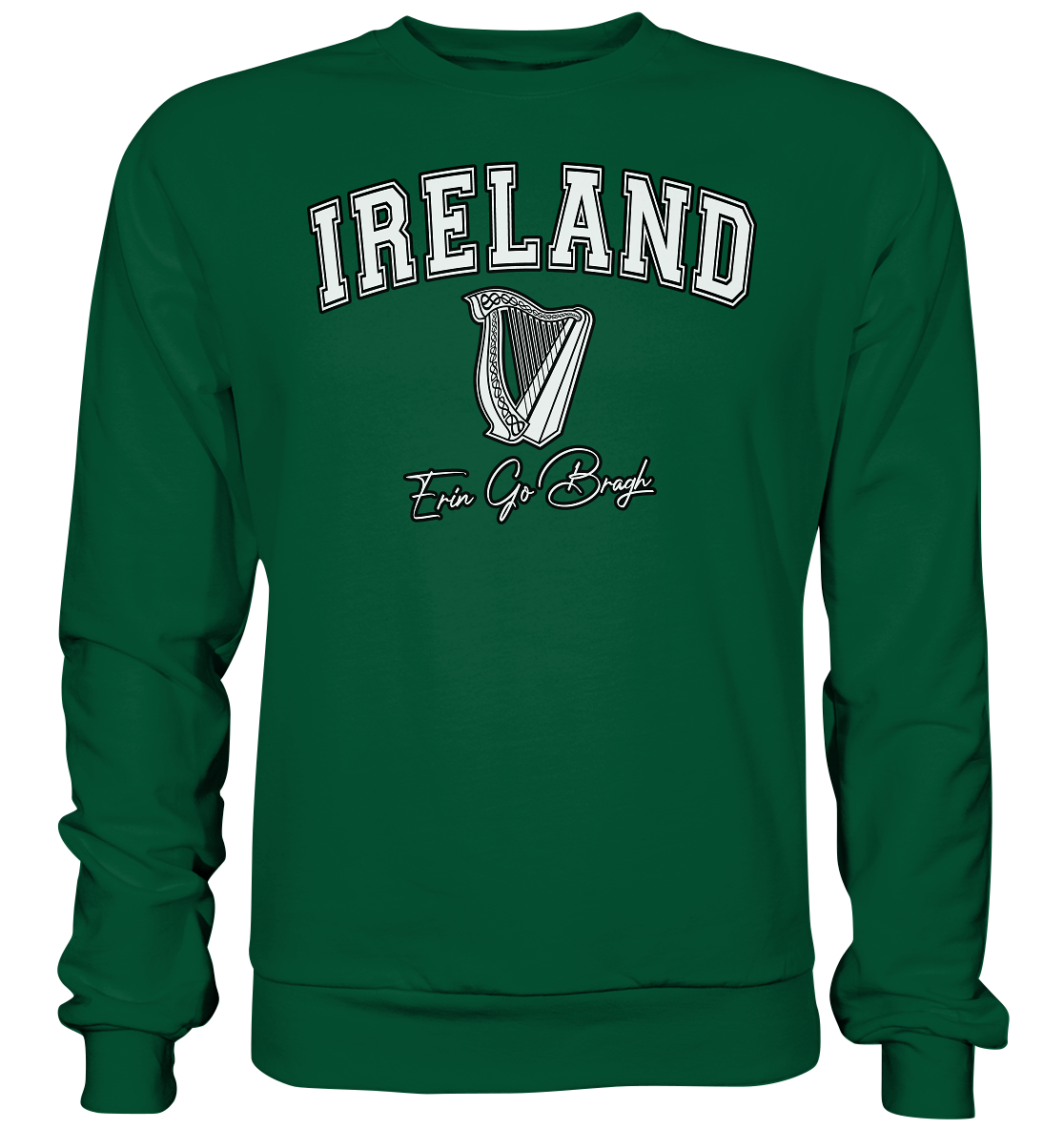Ireland "Harp / Erin Go Bragh" - Basic Sweatshirt