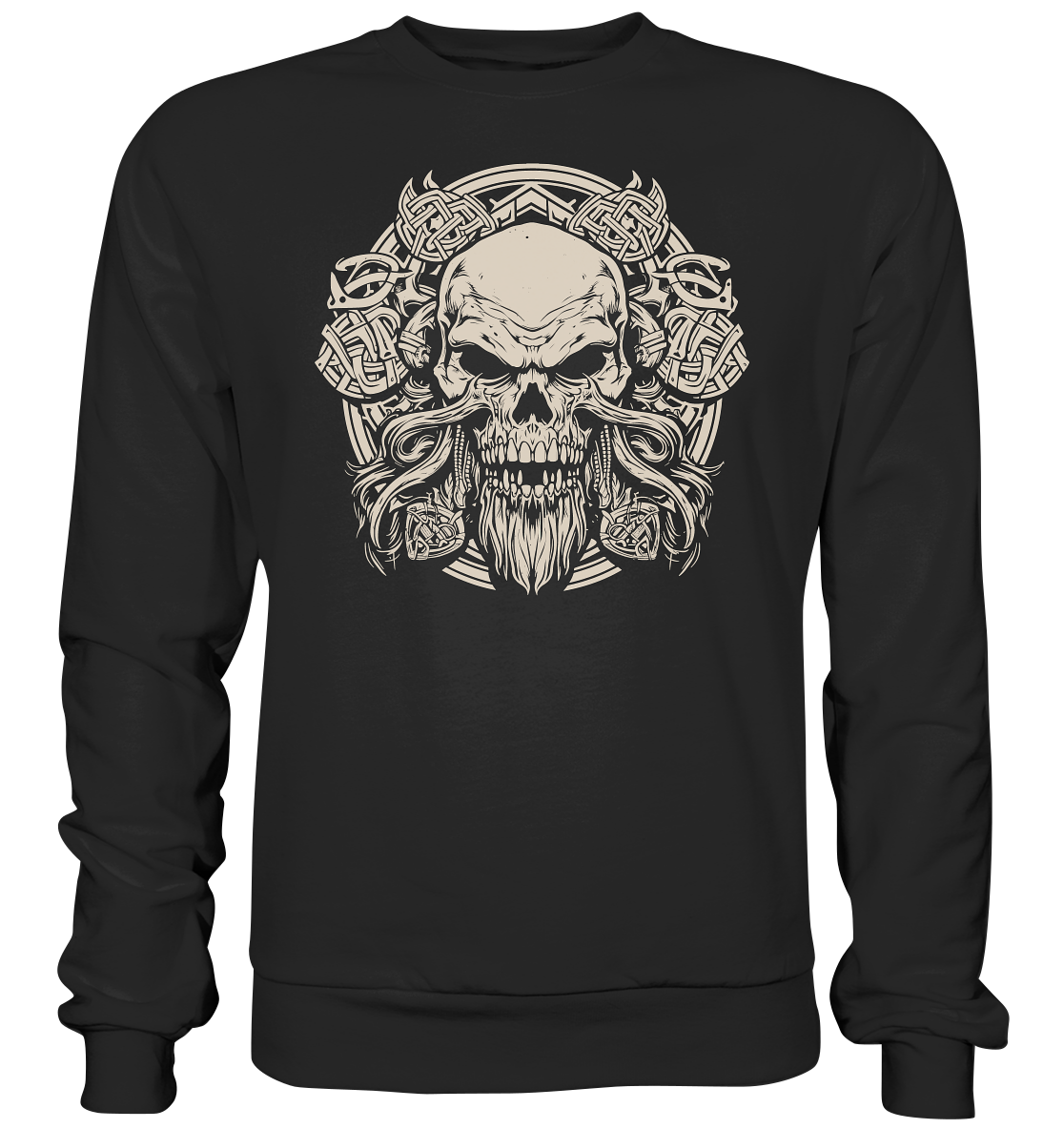 Celtic Skull "Crest I" - Basic Sweatshirt