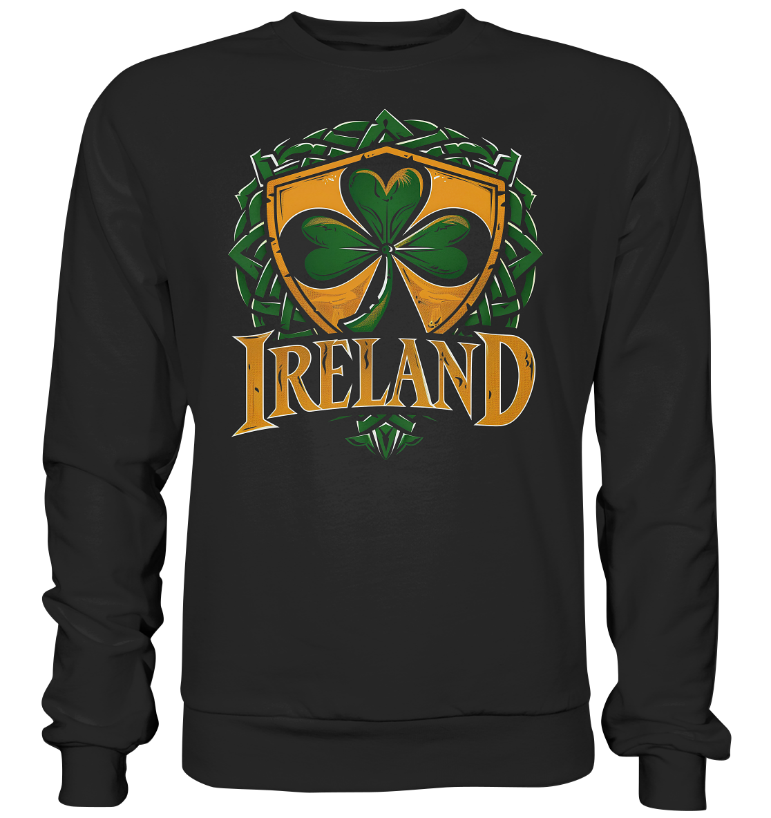 Ireland "Shamrock / Crest" - Basic Sweatshirt