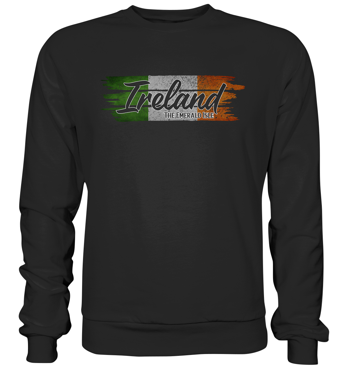 Ireland "The Emerald Isle / Flag" - Basic Sweatshirt