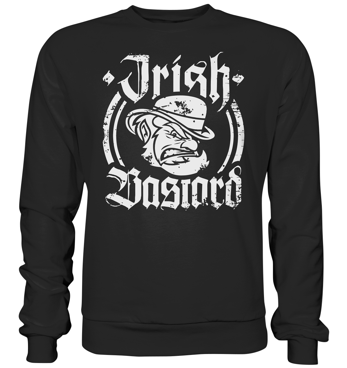 Irish Bastard "Leprechaun I" - Basic Sweatshirt