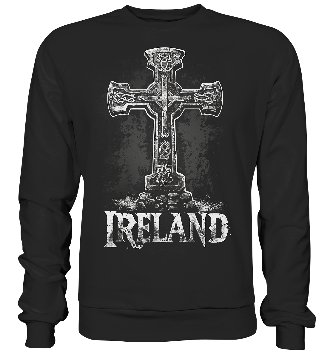 Ireland "Celtic Cross I" - Basic Sweatshirt