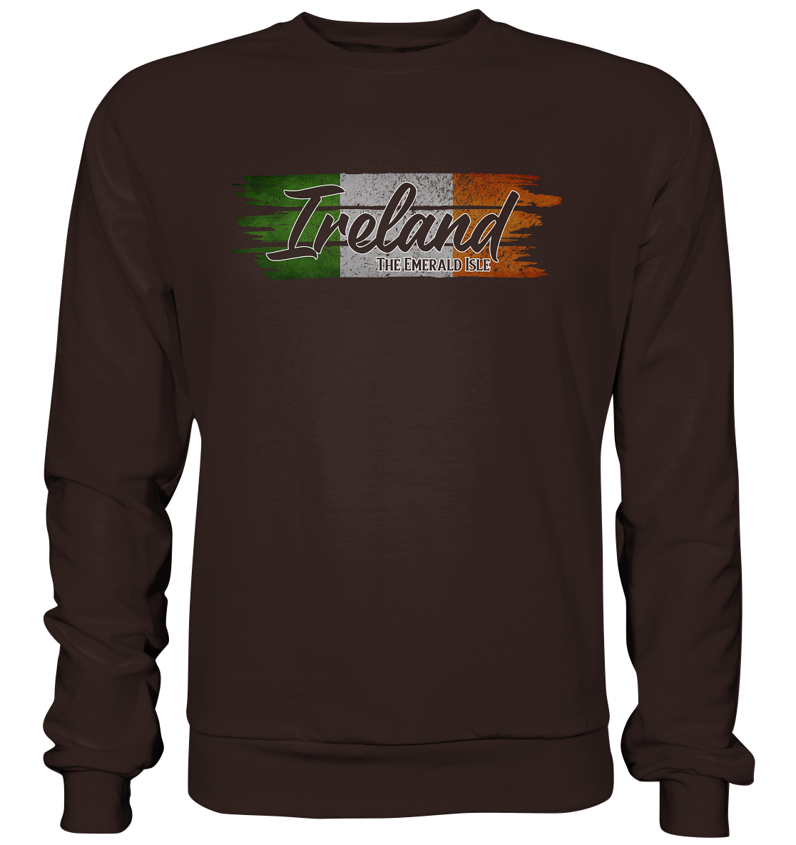 Ireland "The Emerald Isle / Flag" - Basic Sweatshirt