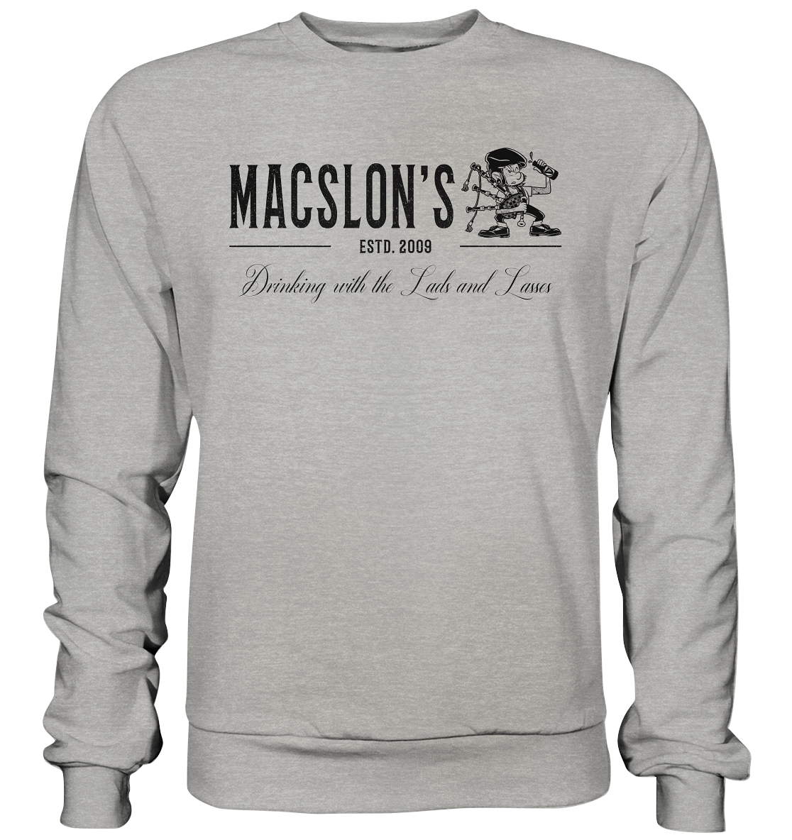 MacSlon's "Drinking With The Lads & Lasses" - Basic Sweatshirt