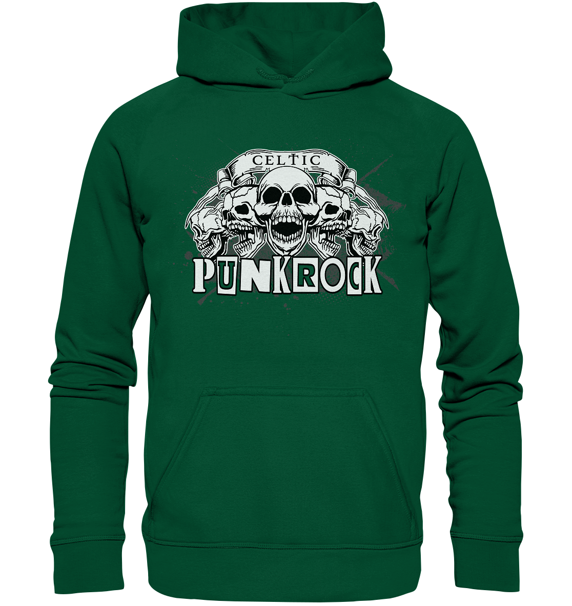 Celtic "Punkrock" - Basic Unisex Hoodie