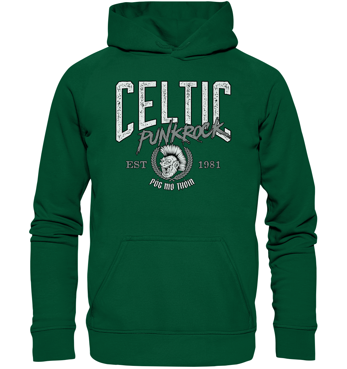 Póg Mo Thóin Streetwear "Celtic Punkrock" - Basic Unisex Hoodie