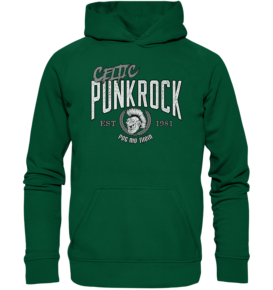 Póg Mo Thóin Streetwear "Celtic Punkrock" - Basic Unisex Hoodie