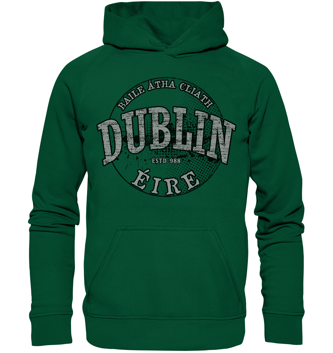 Dublin "Estd 988 / Baile Átha Cliath / Éire" - Basic Unisex Hoodie