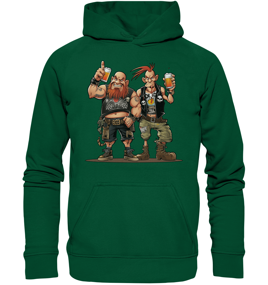 Folkpunk & Beer "That's Why I'm Here IV" - Basic Unisex Hoodie