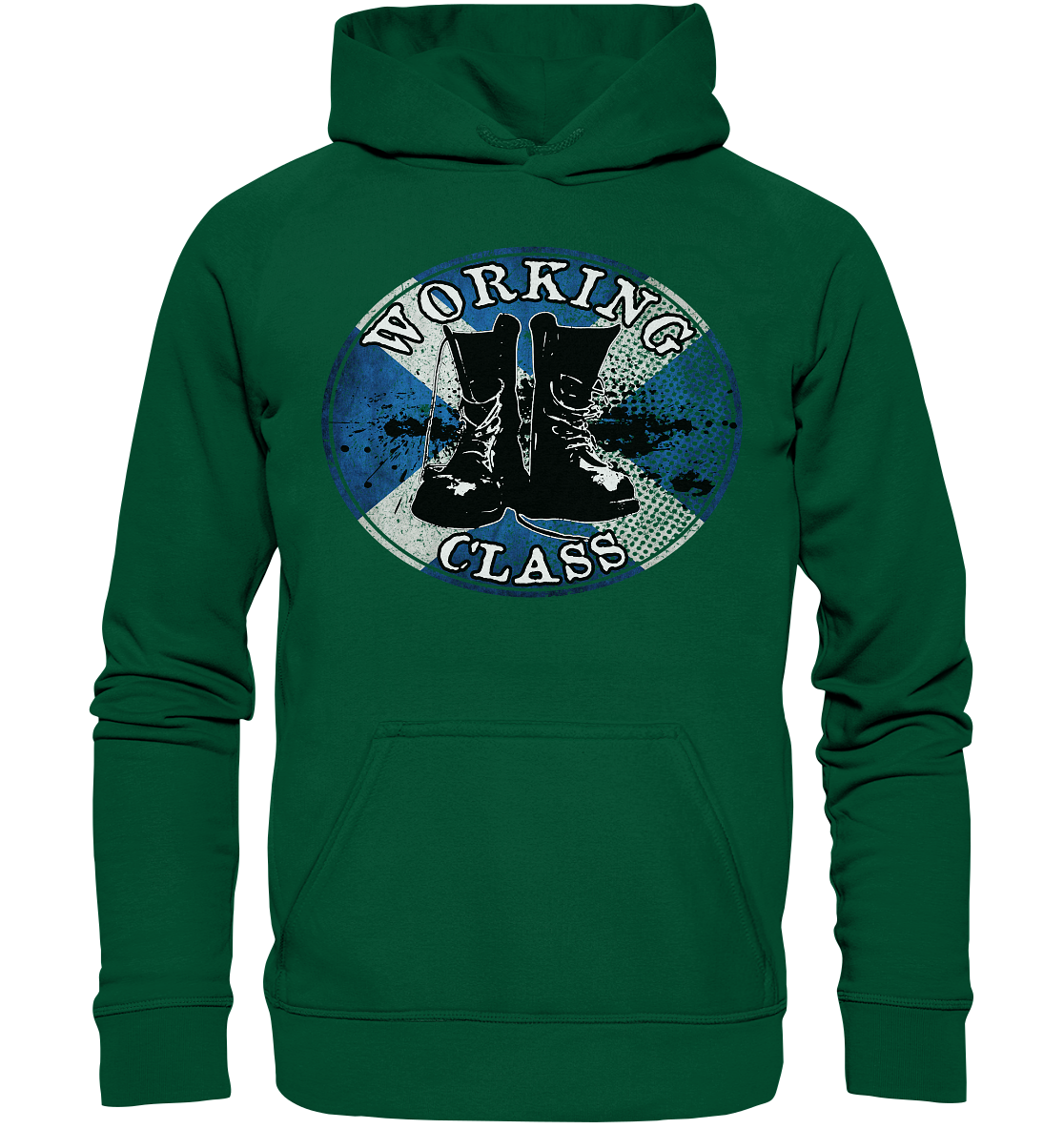 Working Class "Scotland" - Basic Unisex Hoodie