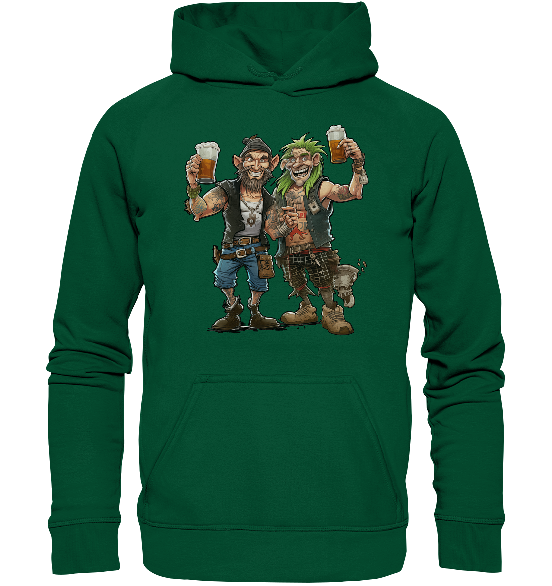 Get The Folk Out III - Basic Unisex Hoodie