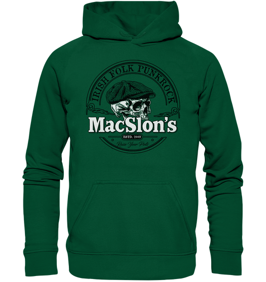 MacSlon's "Estd. 2009 / Irish Folk Punkrock II"  - Basic Unisex Hoodie