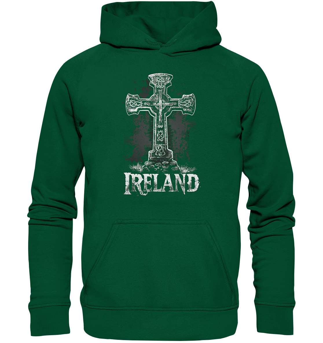 Ireland "Celtic Cross I" - Basic Unisex Hoodie