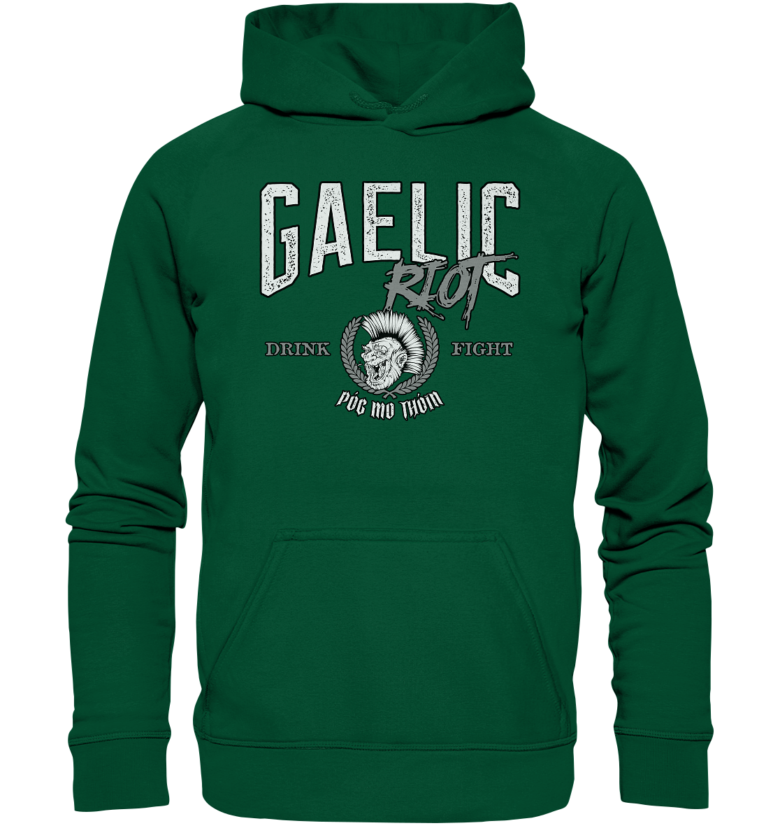 Póg Mo Thóin Streetwear "Gaelic Riot" - Basic Unisex Hoodie