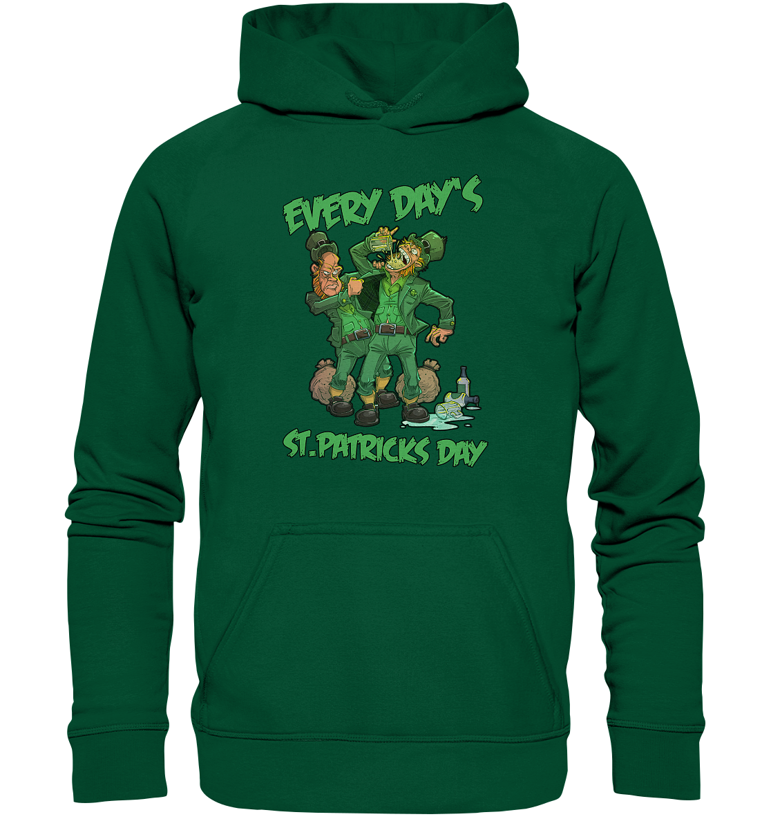 Every Day's St.Patricks Day "Leprechauns" - Basic Unisex Hoodie