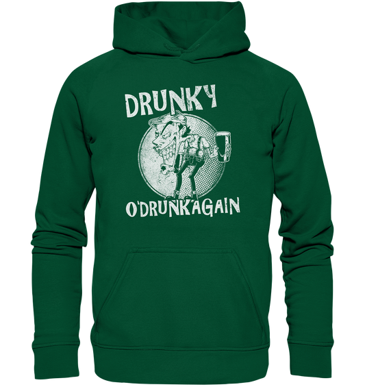 Drunky O'Drunkagain - Basic Unisex Hoodie