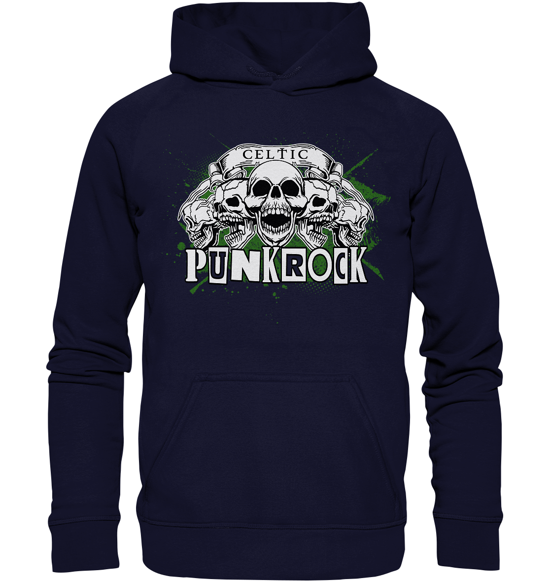Celtic "Punkrock" - Basic Unisex Hoodie