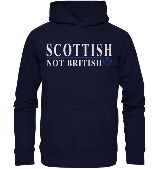 Scottish "Not British" - Basic Unisex Hoodie