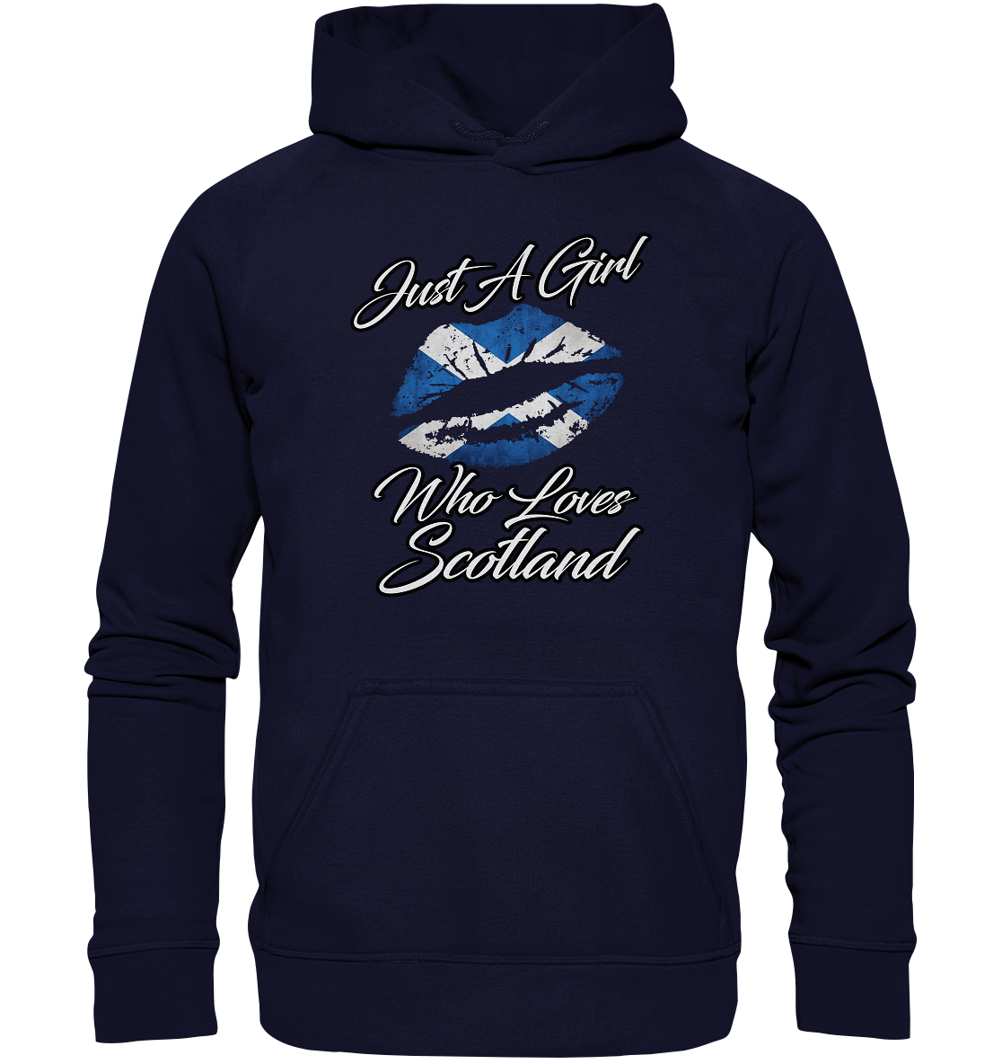 Just a Girl Who Loves Scotland - Basic Unisex Hoodie