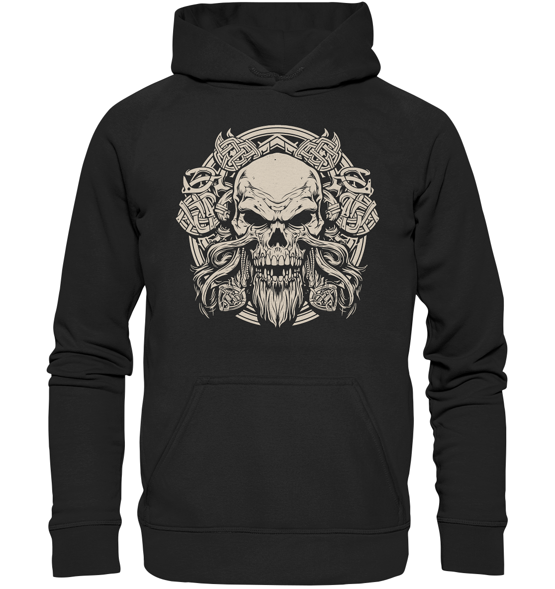 Celtic Skull "Crest I" - Basic Unisex Hoodie