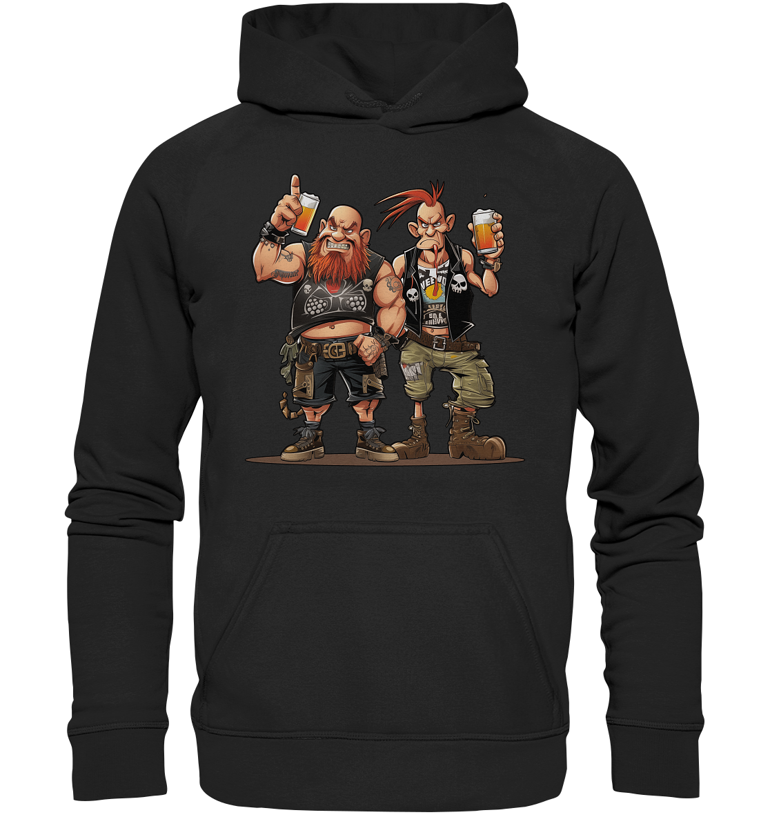 Folkpunk & Beer "That's Why I'm Here IV" - Basic Unisex Hoodie