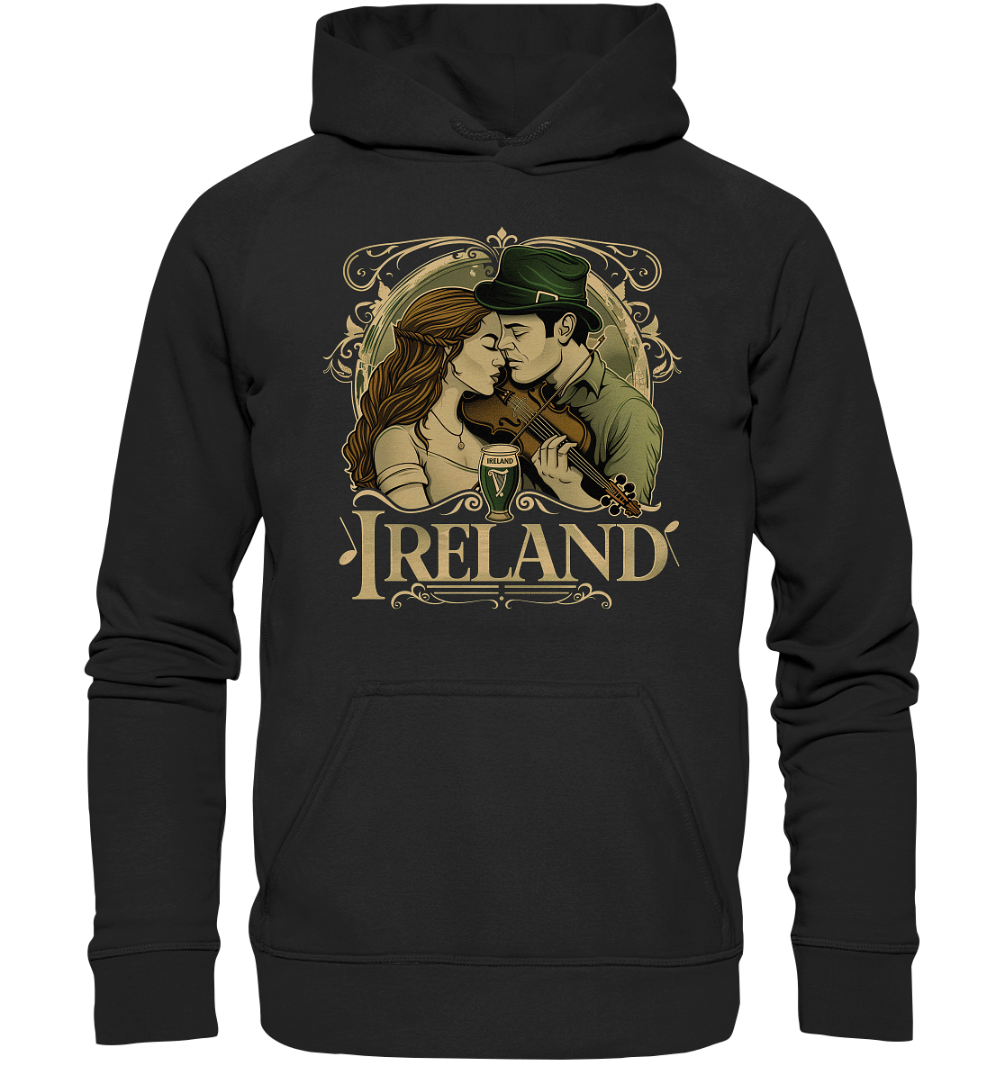 Ireland "Irish Couple I" - Basic Unisex Hoodie