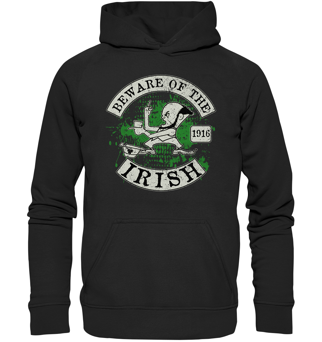 Beware Of The Irish - Basic Unisex Hoodie