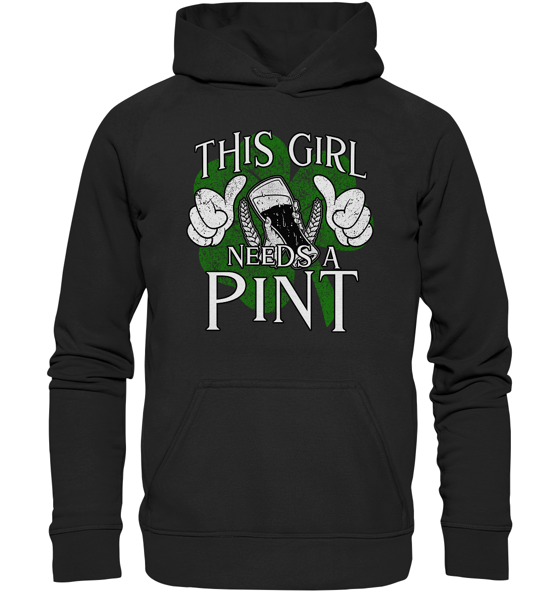 This Girl "Needs a Pint" - Basic Unisex Hoodie