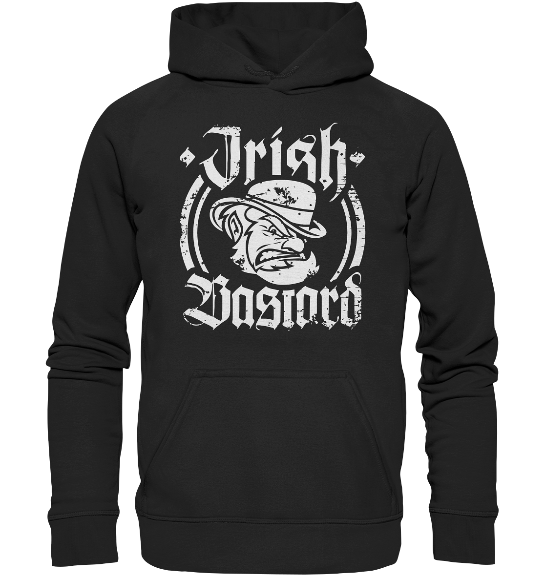 Irish Bastard "Leprechaun I" - Basic Unisex Hoodie