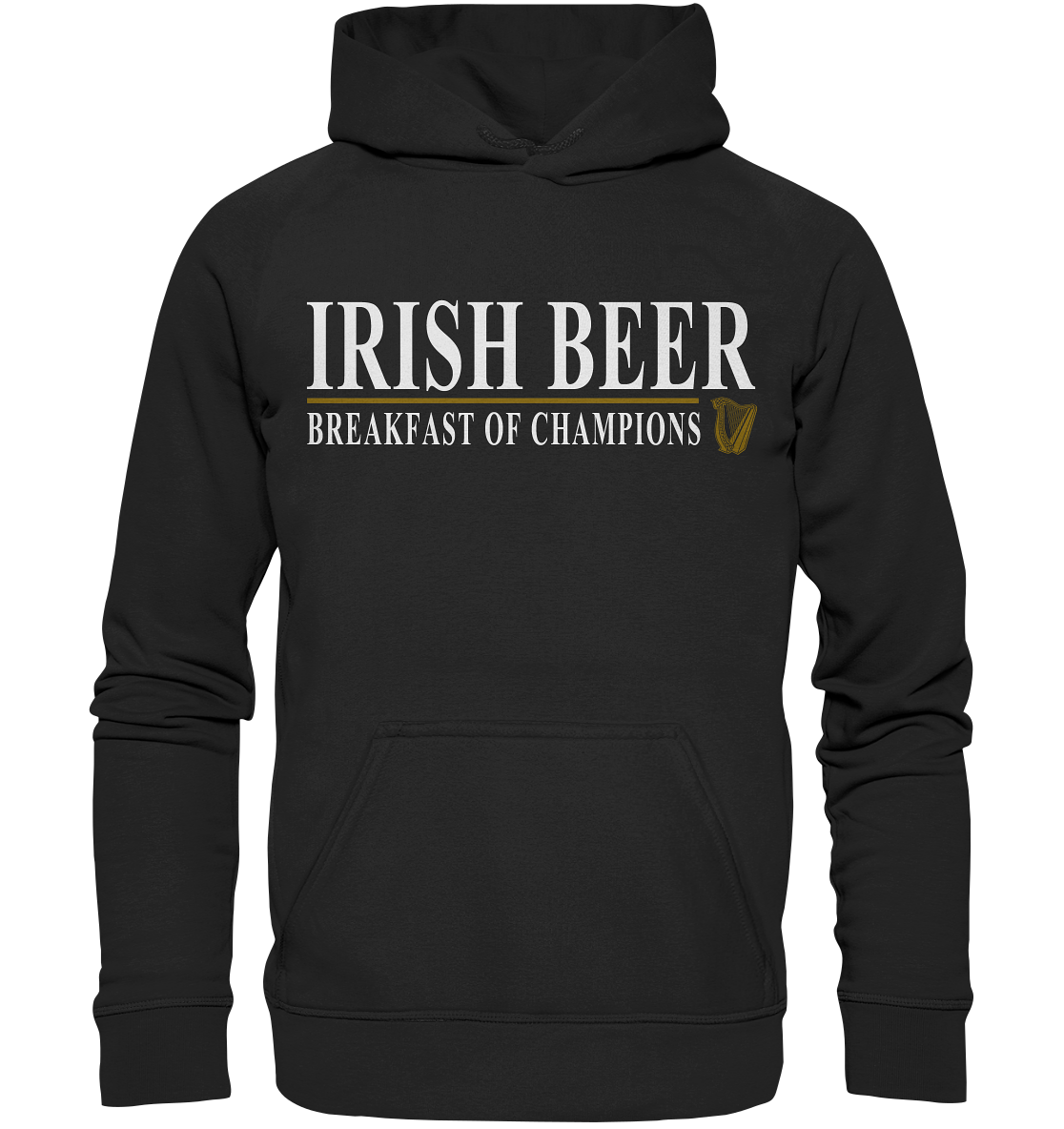 Irish Beer "Breakfast Of Champions" - Basic Unisex Hoodie