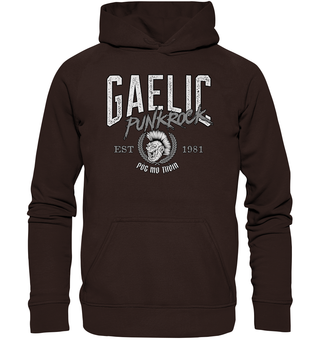 Póg Mo Thóin Streetwear "Gaelic Punkrock" - Basic Unisex Hoodie