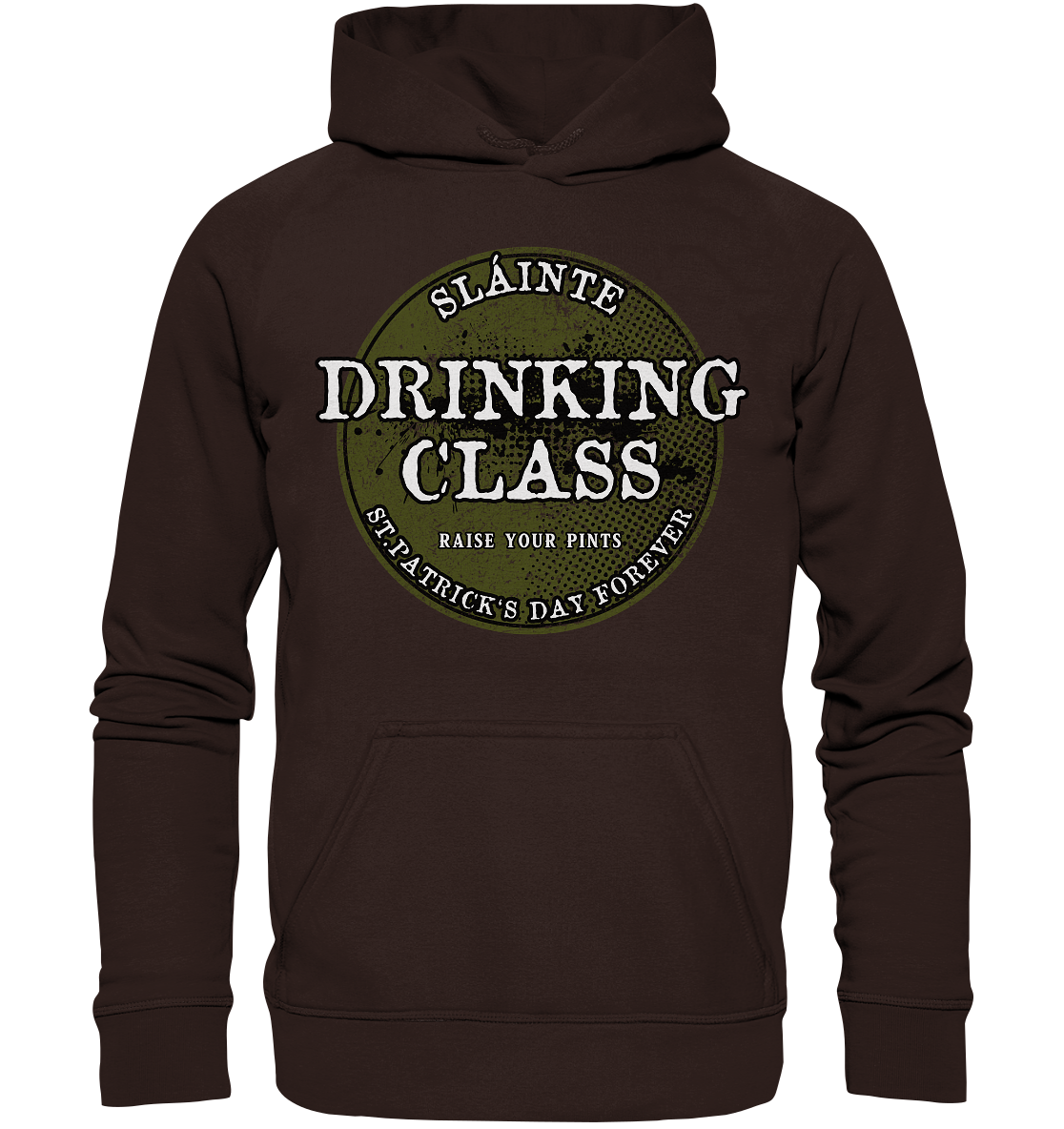 Drinking Class "St.Patrick's Day Forever" - Basic Unisex Hoodie