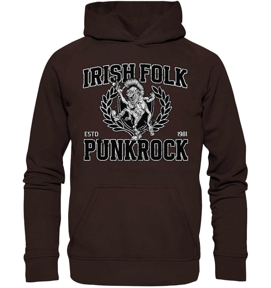 Irish Folk Punkrock "Estd. 1981" - Basic Unisex Hoodie