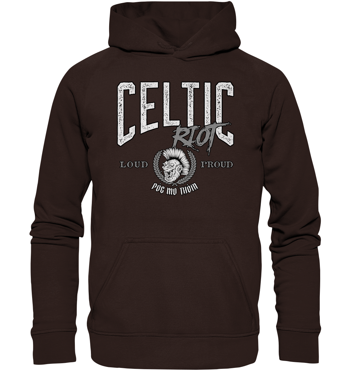 Póg Mo Thóin Streetwear "Celtic Riot" - Basic Unisex Hoodie