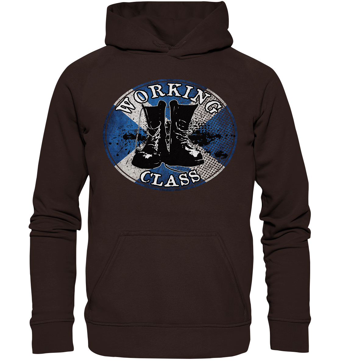 Working Class "Scotland" - Basic Unisex Hoodie