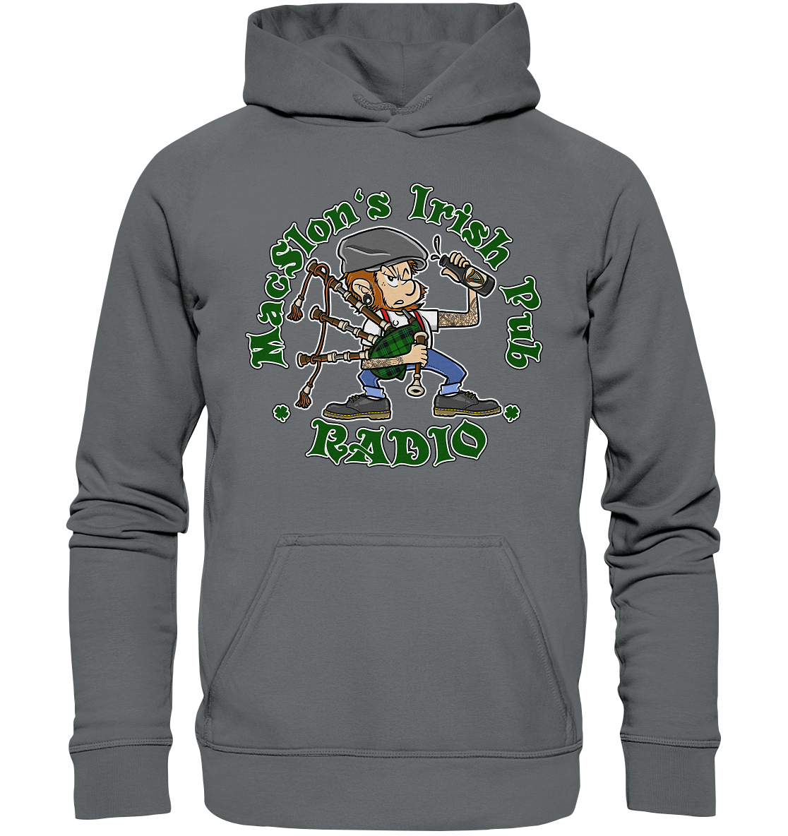 MacSlon's Radio "Classic Logo" - Basic Unisex Hoodie