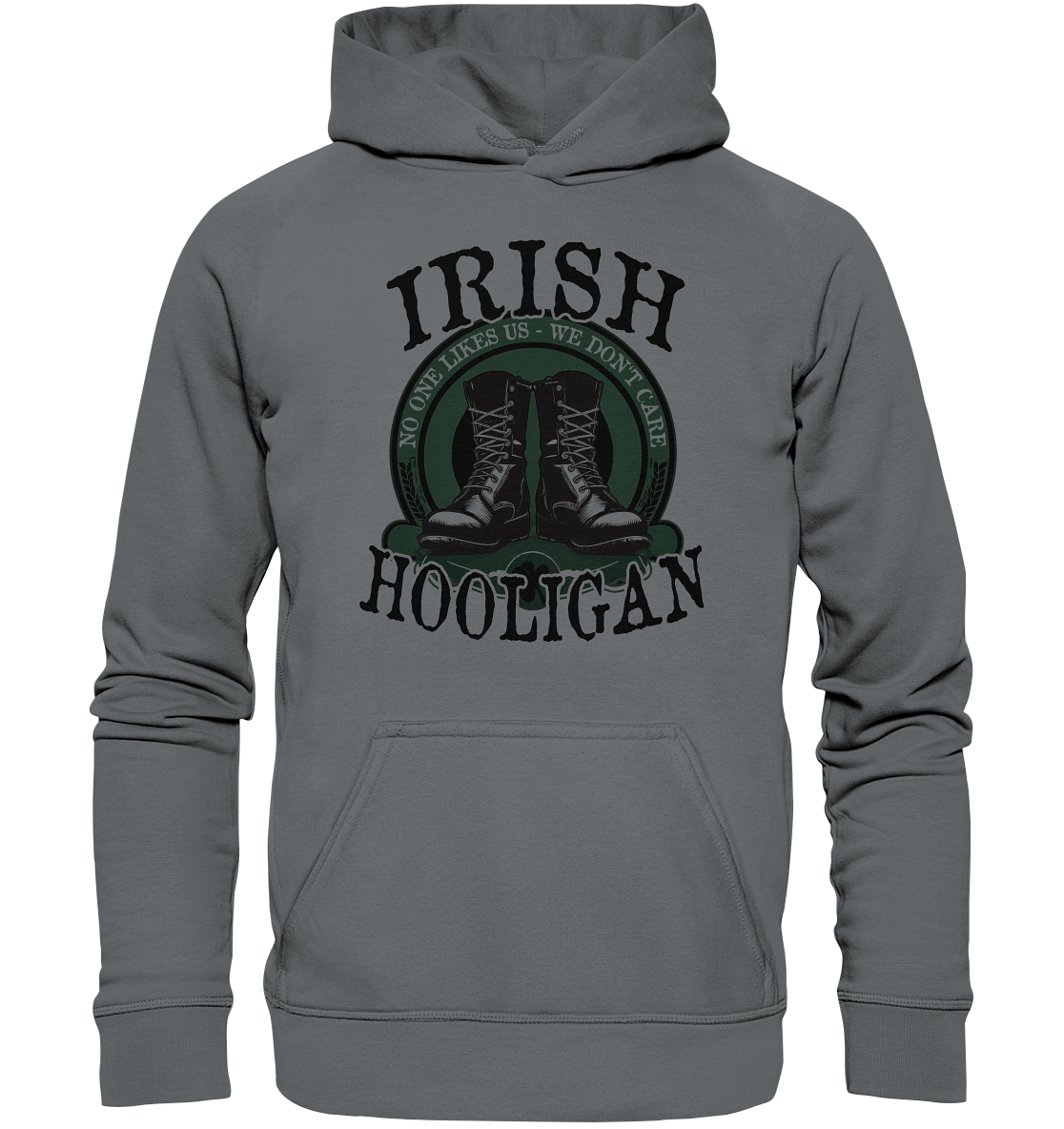Irish Hooligan "No One Likes Us - We Don't Care II" - Basic Unisex Hoodie